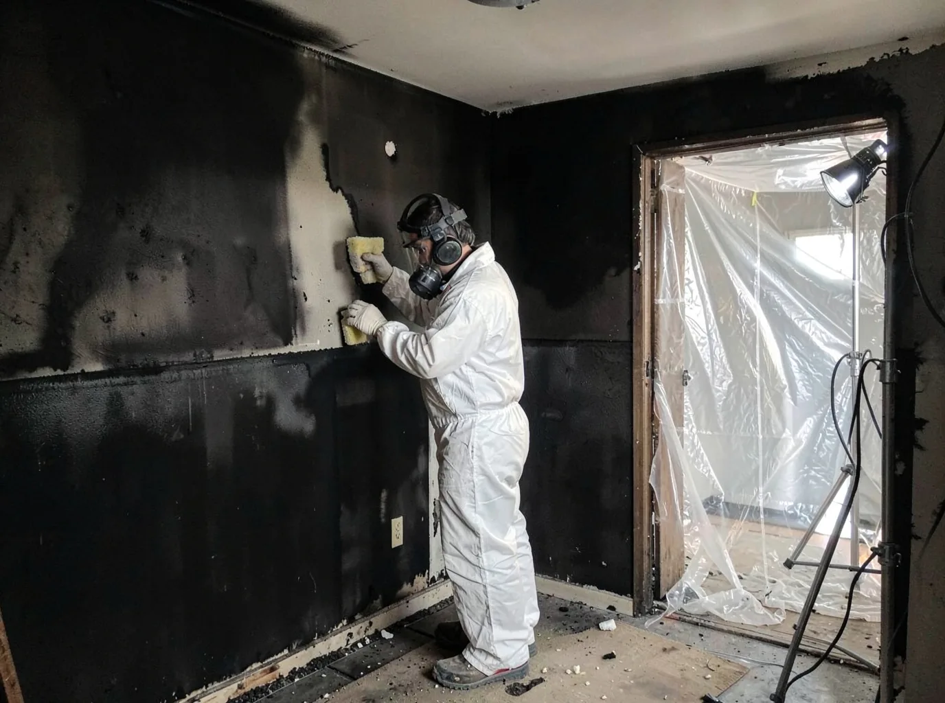 Fire Damage Restoration company in Webberville, MI